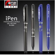 正品 金万年中性笔 G-1223 大容量水笔 时尚签字笔 苹...