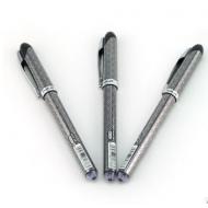 华杰文具直液式走珠笔 针管走珠笔 黑色水性笔中性笔签字笔0.5MM