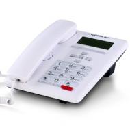 Comix/齐心T335 水晶按键来电显示电话机/家用办公固...