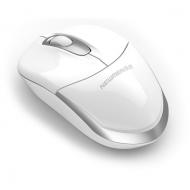 新贵自由豹093办公游戏台式笔记本省电正品游戏可爱白色无线鼠...